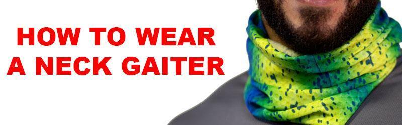 How to wear a Neck Gaiter - HOOK 360°