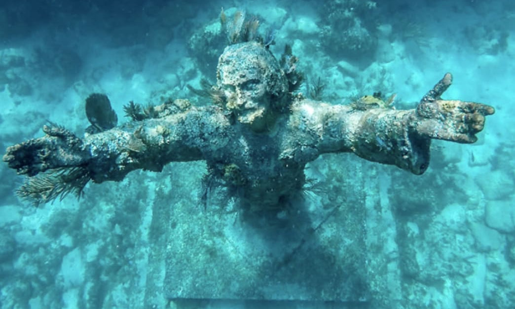 Christ of the Abyss in the Florida Keys