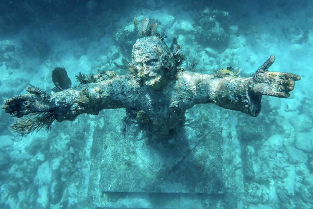 Christ of the Abyss in the Florida Keys