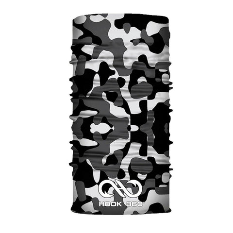 Black & White Camo Neck Gaiter (4472051466312)
