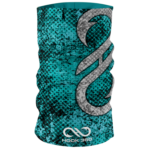 Blue Grunge Neck Gaiter (5454631370909)
