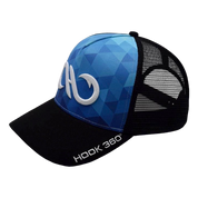 Blue Geo Snapback (4546384592968)