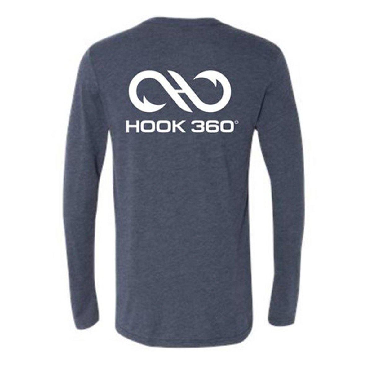 Tri-Blend Cotton Long Sleeve Shirt | HOOK 360°